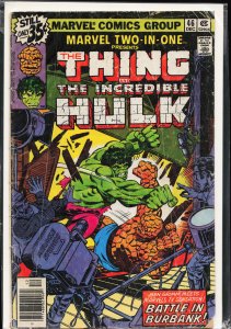 Marvel Two-in-One #46 (1978) The Thing
