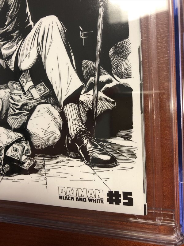 Batman Black & White #5 (2021) (CGC 9.6 WP) Frank Variant Cover