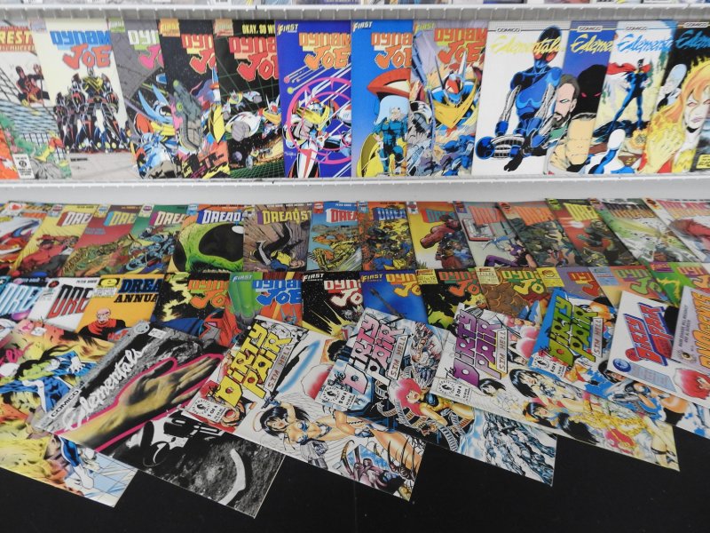 Huge Lot of 170+ Comics W/ Fantastic Four, Detective Comics, Firestorm! Avg. FN+