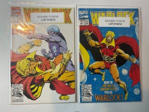 Lot Of 5 Comic Books Marvel Warlock #1 2 3 4 5 Thanos Gamora   49 SM8