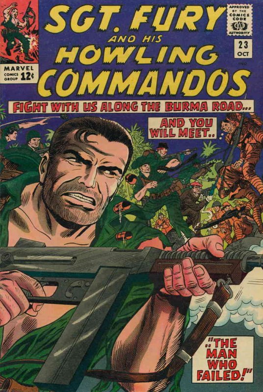 Sgt. Fury #23 FAIR ; Marvel | low grade comic And His Howling Commandos