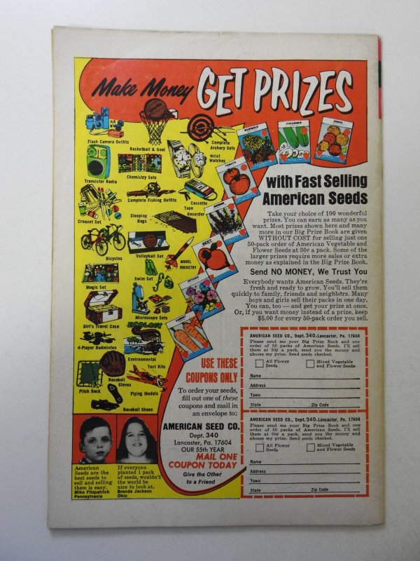 Grimm's Ghost Stories #8 (1973) VG Condition centerfold detached bottom ...