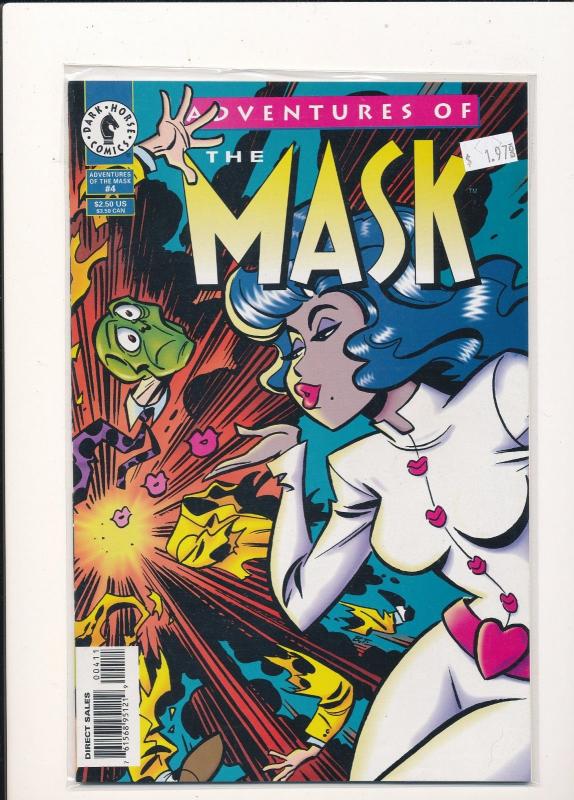2 COMICS The MASK #1of4 & Adventures of the MASK #4 F/VF (SIC387)