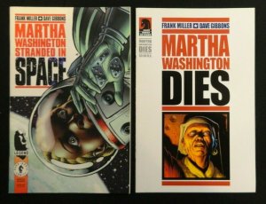 Marth Washington Goes To War #1-5 + Stranded In Space + Birthday + Martha Dies