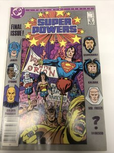 Super Powers (1986) # 4 (NM) Canadian Price Variant • CPV • Paul Kupperberg