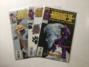 Hawkeye 1 2 4 Lot Run Set Near Mint- Nm- 9.2 Marvel 
