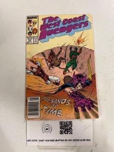 The West Coast Avengers #20 VF-NM Marvel Comic Book 28 ET8