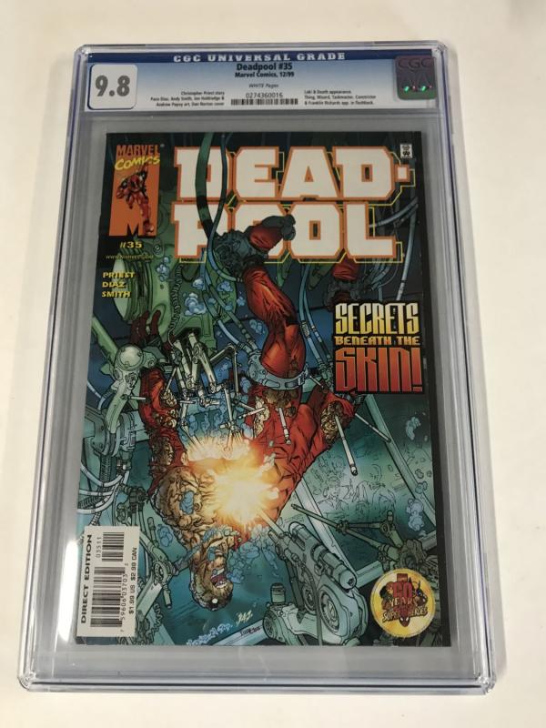 Deadpool (1997 series) #35 CGC 9.8