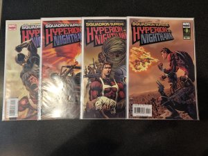 Squadron Supreme: Hyperion vs. Nighthawk #1, 2, 3 & 4 Marvel Comic by Guggenheim