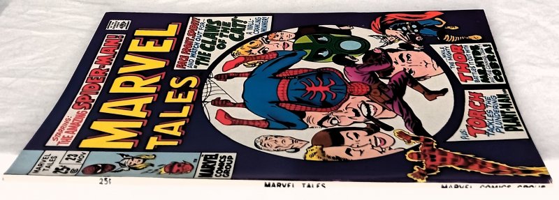 Marvel Tales #23 Spider-Man Thor Human Torch Marvel 1969 VG+               EB917