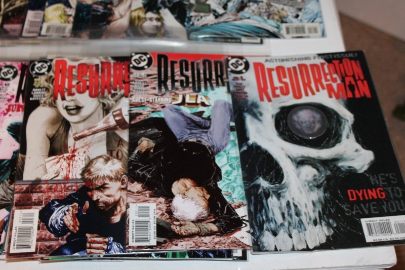 Complete Set Resurrection Man 1-27 NM 1997 comics Hitman Deadman Batman Abnett