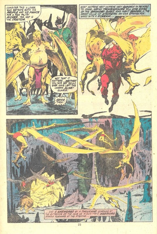 KA-ZAR THE SAVAGE #2 (May1981) 8.0 VF  Brent Anderson!  KA-ZAR against PTERONS!