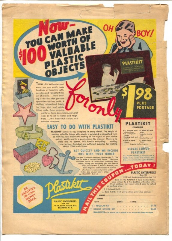 Airboy Vol. 3 #1  1946 - Hillman  -P - Comic Book