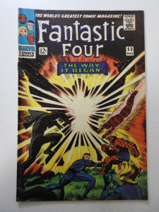 Fantastic Four #53 (1966) VG/FN Condition! ink fc