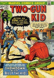 Two-Gun Kid #115 FN ; Marvel | Billy The Kid