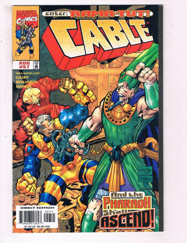 Cable #57 VF Marvel Comics Comic Book Casey X-Men Cyclops July 1998 DE22