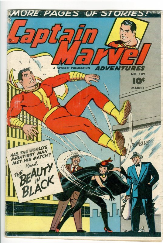 CAPTAIN MARVEL ADV #142 VG 4.0 CITED IN P.O.P (PARADE OF PLEASURE)