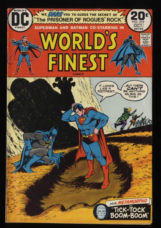 World's Finest Comics #219 VG+ 4.5