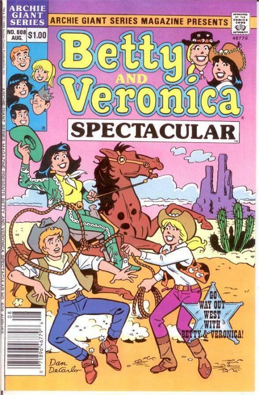 ARCHIE GIANT SERIES (1954-1992)608 VF-NM BETTY & VERONI COMICS BOOK