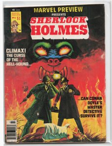Marvel Preview #6 (1976) Sherlock Holmes