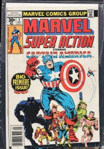 Marvel Super Action #1 (1977) Captain America [Key Issue]