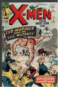 X-Men #6, Namor & Brotherhood of Evil Mutants App.