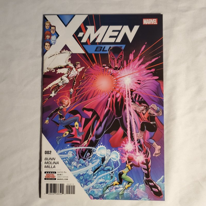 X-Men Blue 2 Very Fine+ Cover by Arthur Adams