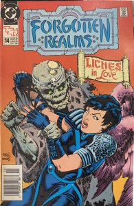 Forgotten Realms (DC) #14 (Newsstand) FN ; DC | TSR