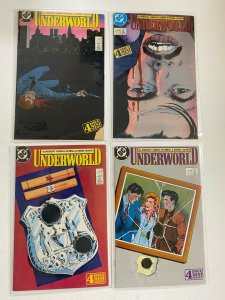 Underworld set #1-4 DC 4 different books 6.0 FN (1987 to 1988)