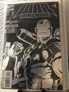 War Machine #1 Newsstand Foil-Enhanced Cover (1994)