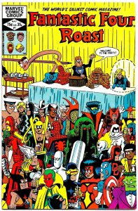 FANTASTIC FOUR ROAST #1 (May1982) 8.0 VF FRED HEMBECK & Over 30 MARVEL Artists!