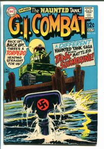 G.I. COMBAT #136 1969-DC-HAUNTED TANK-JOE KUBERT-vf+