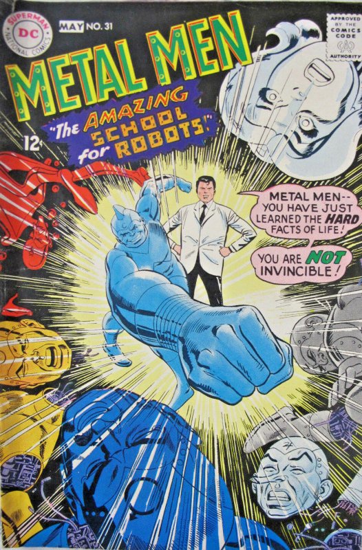 Metal Men 1968 31 DC Silver Age Comic VG 4.5 