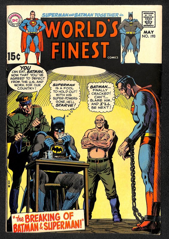 World's Finest Comics #193 (1970)