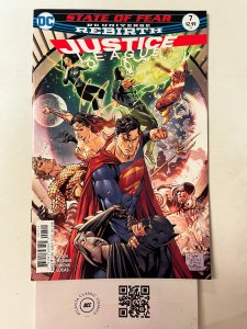 Justice League #7 NM DC Comic Book Rebirth Batman Superman Green Lantern 22 MS37
