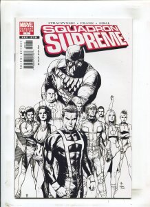 Squadron Supreme #1 - 1:35 Black & White Sketch Variant (9.0) 2006
