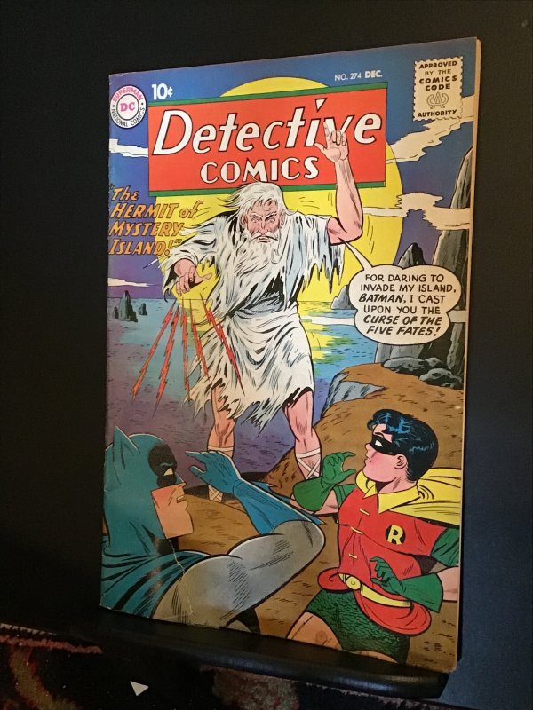 Detective Comics #274 (1959) Batman VS hermit John Jones key FN+ MID-HIGH-GRADE