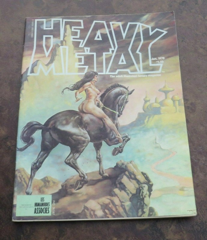 Heavy Metal Magazine #10 VG/FN Adult ILLustrated Fantasy 1978