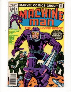 Machine Man #1 (1978) Jack KING Kirby Story & Art / ID#545