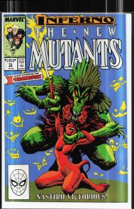 The New Mutants #72 Direct Edition (1989) New Mutants