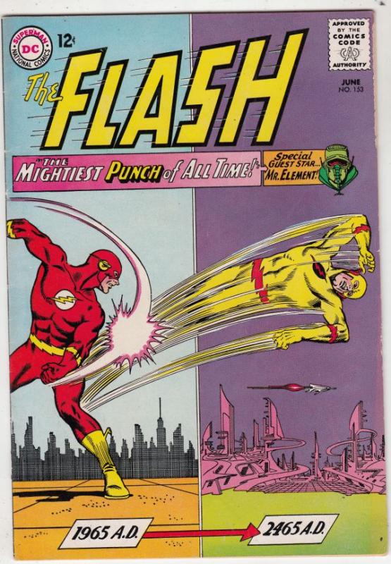 Flash, The #153 (Jun-65) VF High-Grade Flash