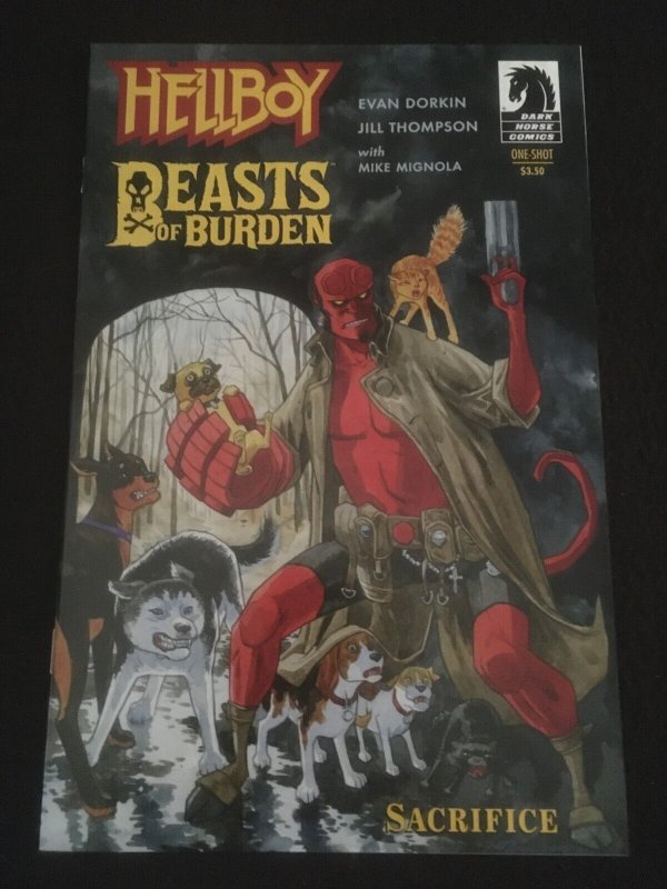 HELLBOY: BEASTS OF BURDEN - SACRIFICE VF Condition