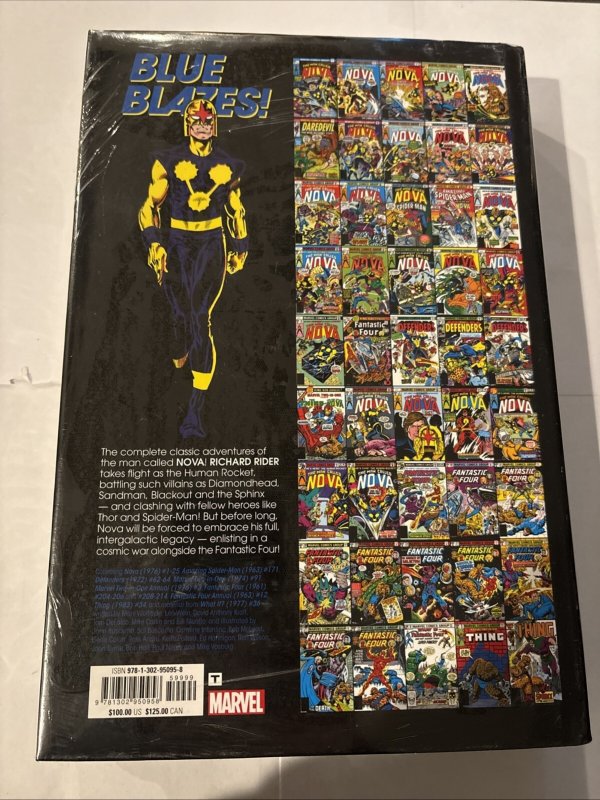 Nova Richard Rider Omnibus DIRECT MARKET Cover • Marvel Comics HC (Sealed)