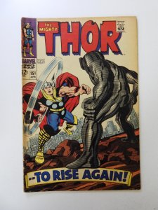 Thor #151 (1968) VG condition