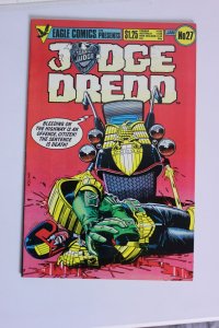 Judge Dredd #27 Eagle Comics (1985) Bolland VF