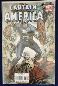 Captain America #600 2nd Printing Variant (2009)