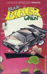 BADE BIKER & ORSON #3, NM-, Jim Lawson, Motorcycle, Mirage Studios 1986 1987