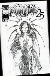 Witchblade #25 Top Cow Classics Black and White Cover A (1998) Witchblade