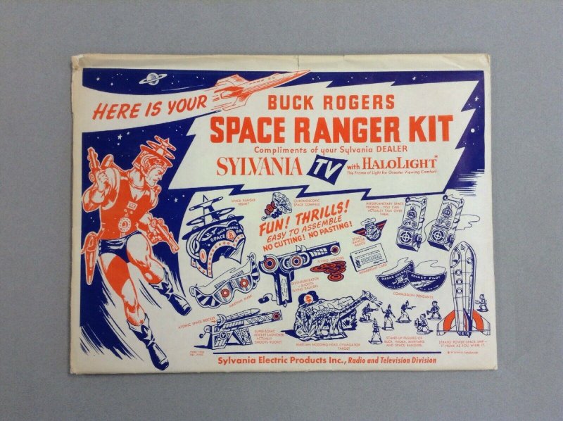 1952 Buck Rogers Space Ranger Kit Complete with Original Envelope! Never Used!