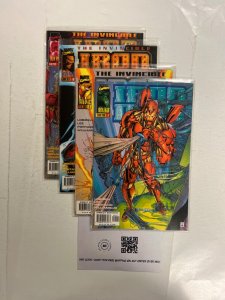 4 Iron Man Marvel Comic Books # 1 2 3 4 Avengers Defenders Thor Hulk 13 JS62